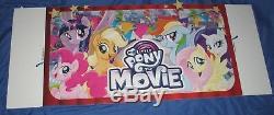 MY LITTLE PONY Toys R Us Exclusive Display/Sign (LARGE 4' x 1.5') Movie