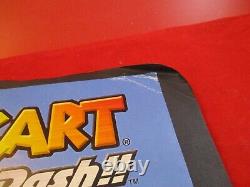 Mario Kart Double Dash Nintendo Gamecube Promotional Store Counter Display Sign