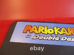 Mario Kart Double Dash Nintendo Gamecube Promotional Store Counter Display Sign