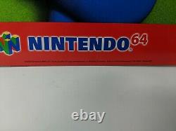 Mario Tennis Nintendo 64 N64 Standee Sign Promo Promotional Store Display VTG