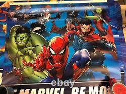 Marvel Spiderman Thor Toys R Us Store Display Vinyl 5 Banners Poster Signs 18ft