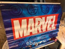 Marvel Spiderman Thor Toys R Us Store Display Vinyl 5 Banners Poster Signs 18ft