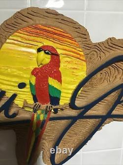 Maui Jim Sunglasses Wall or Window Display Sign Parrot Advertising
