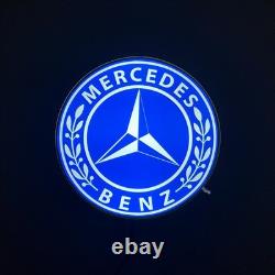 Mercedes-Benz Lightbox Illuminated LED Store Display Sign 50 cm (19.7)