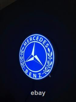 Mercedes-Benz Lightbox Illuminated LED Store Display Sign 50 cm (19.7)