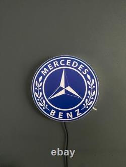 Mercedes-Benz Lightbox Illuminated LED Store Display Sign 50 cm (19.7)
