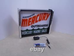 Mercury Marine Sales LED Store/Rec Room Display light up SIGN