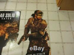 Metal Gear Solid 3 Snake Eater Playstation 2 PS2 Store Display Promo Sign