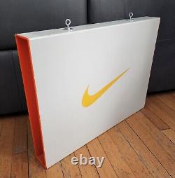 Metal NIKE Hanging Sign 24x18x3 Store Display Signage Advertising Swoosh Sneaker