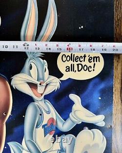 Michael Jordan Bugs Bunny Space Jam McDonalds Promo Display 1996 WB 48 x 20