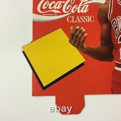 Michael Jordan Coca-Cola 1987 Advertising Cardboard Store Display 28x25 Rare
