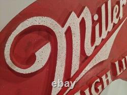 Miller High Life Beer Sign Store Display BIG Styrofoam Advertising Man Cave
