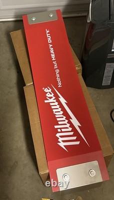 Milwaukee Tools Commercial Steel 4' X 12 In-Store Display Sign