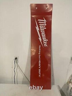 Milwaukee tools store display sign 48x12