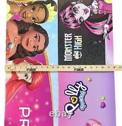 Monster High DISNEY Polly Pocket Retail Store Sign Magnet Holders 48 x 20