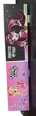 Monster High DISNEY Polly Pocket Retail Store Sign Magnet Holders 48 x 20