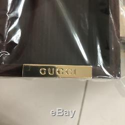 NEW GUCCI Retail Store Display Vertical Counter Prop Wooden SPELL OUT Sign