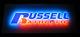 NEW Russell Athletic Lighted Store Display Sign 28 X 12 1/2 Bar Man Cave Gift