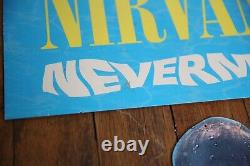 NIRVANA NEVERMIND Original 1991 Die Cut hanging mobile Store Display record sign