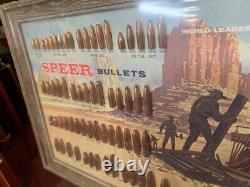 NOS New Old Stock SPEER Gun Bullet Retail Display Watch Video
