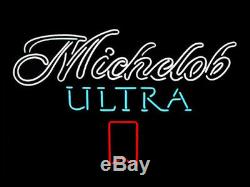 Neon Sign Gift Michelob Ultra Beer Bar Pub Store Party Room Wall Display 19x15