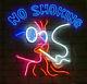 Neon Sign Gift No Smoking Beer Bar Pub Store Party Home Room Wall Display 24x20