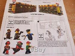 New 15 LEGO Toys R Us Store Display Sign Character Set of 6 diferent