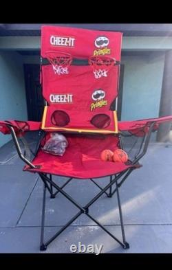 New 2022 KELLOGGS CHEESE IT 8FT TALL Store Display CHAIR BASKETBALL Hoop READ