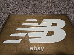 New Balance Shoe Brand Wood Advertising Display Sign 26X 17 Jamal Murray