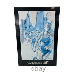 New Balance Shoes Store Display Sign Print Signed Petit 1994 Large Size 31x21