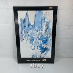 New Balance Shoes Store Display Sign Print Signed Petit 1994 Large Size 31x21
