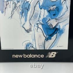 New Balance Shoes Store Display Sign Print Signed Petit 1994 Large Size 31x21