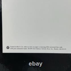 New Balance Shoes Store Display Sign Print Signed Petit 1994 Large Size 31x21