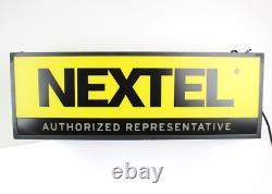 Nextel Authorized Representative Dealer, Retailer Store Display Lighted Sign 30