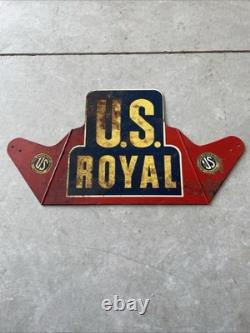 Nice Vintage US Royal Tire Store Display Sign 1940s