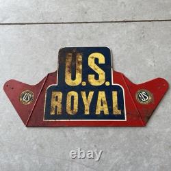 Nice Vintage US Royal Tire Store Display Sign 1940s
