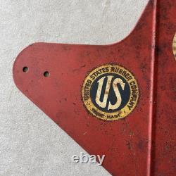 Nice Vintage US Royal Tire Store Display Sign 1940s