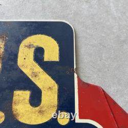 Nice Vintage US Royal Tire Store Display Sign 1940s