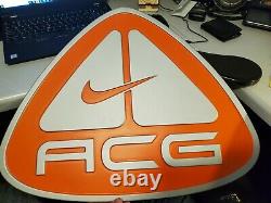 Nike ACG Store Display Sign Large Vtg Vintage Y2k 2000s Plastic Advertisement
