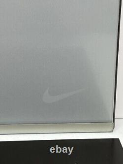 Nike Branded Metal Shoe Store Sign Display With Air Jordan Jumpman Insert