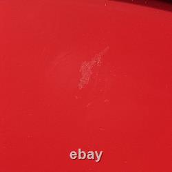 Nike Check Mark Logo Display Sign Shoe Store Molded Plastic Red Oval 42X18