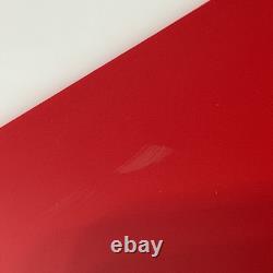 Nike Check Mark Logo Display Sign Shoe Store Molded Plastic Red Oval 42X18