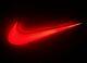 Nike Swoosh Logo Sign 36 Lights Up Red Display Store Advertising