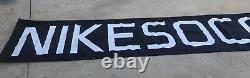 Nike Swoosh Soccer Banner Poster Ad Sign Display 3 X 10 Just Do It RARE Huge