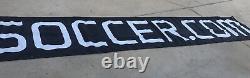 Nike Swoosh Soccer Banner Poster Ad Sign Display 3 X 10 Just Do It RARE Huge