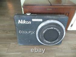 Nikon Coolpix styrofoam store display advertising digital camera sign 27 x 20 x6