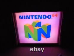 Nintendo 64 LED Store/Rec Room Display light up SIGN