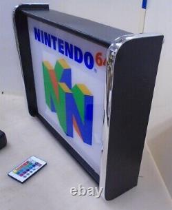 Nintendo 64 LED Store/Rec Room Display light up SIGN