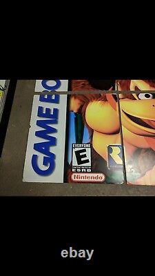 Nintendo Donkey Kong Country Store Sign PROMO Display GIANT POSTER