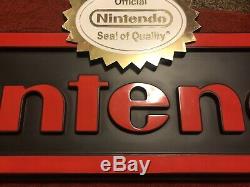 Nintendo Double Sided Store Display Sign (NES 2-sided Nes M17s)
